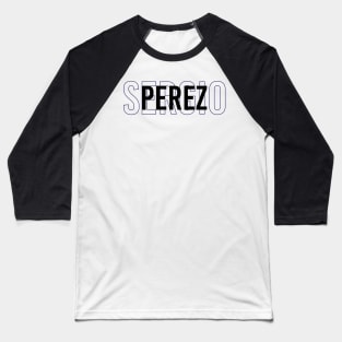 Sergio Perez Driver Name - 2022 Season #3 Baseball T-Shirt